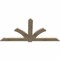 Ekena Millwork Redmond Rough Sawn Timber Gable Bracket, Douglas Fir, 84"W x 42"H x 2"D x 6"F, 12/12 Pitch GBW084X42X0206RED00RDF - alternate 2
